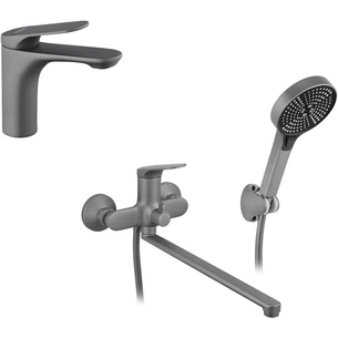 Душовий гарнітур Kroner Linz-GRN070 + змішувач Linz-GRN010 (CVS30159) зображення 1