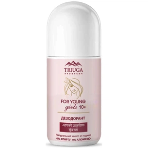 Дезодорант Triuga Ayurveda For Young Girls 50 г (4820164642115) изображение 1