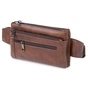 Сумка Vintage На пояс унісекс Коричнева (20457) - зменшене зображення 1