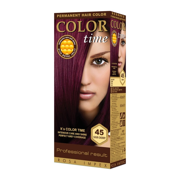 Краска для волос Color Time 45 - Вишня (3800010502542) - изображение 1