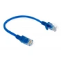 Патч-корд 0.25м, UTP, cat.5e, CCA, blue Extradigital (KBP1764) - уменьшенное изображение 1