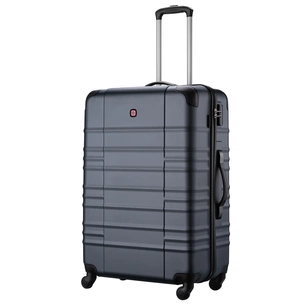 Валіза Wenger Amplar, велика, пластик, 4 колеса, синя (653141) зображення 1