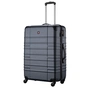 Валіза Wenger Amplar, велика, пластик, 4 колеса, синя (653141) - зменшене зображення 1
