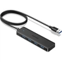 Концентратор Ugreen USB 3.0 to 4хUSB 3.0 1.0m Space Gray CM219 (35574) - зменшене зображення 1