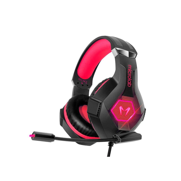 Наушники Microlab G7 Black-Red (G7_b+r) - изображение 1