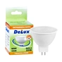 Лампочка Delux JCDR 7Вт 4100K 220В GU5.3 (90020569) - зменшене зображення 3