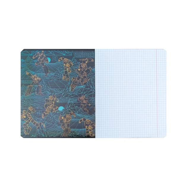 Зошит Kite Transformers 18 аркушів, клітинка (TF24-236) - picture 4