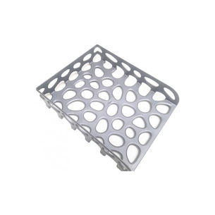 Лоток для паперів Optima горизонтальний пластик, світло-сірий (O36339) зображення 1