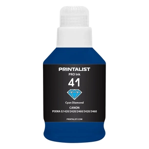 Чорнило Printalist Canon GI-41 для Pixma G2420/3420 190г Cyan (PL41C) изображение 1