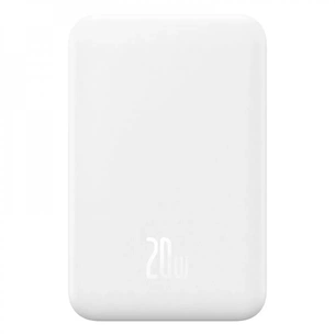Универсальная мобильная батарея Baseus Magnetic Mini 5000mAh, 20W White (P10022107223-00) изображение 1