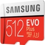 Карта пам'яті Samsung 512GB microSD class 10 UHS-I U3 Evo Plus V2 (MB-MC512HA/RU) - зменшене зображення 5