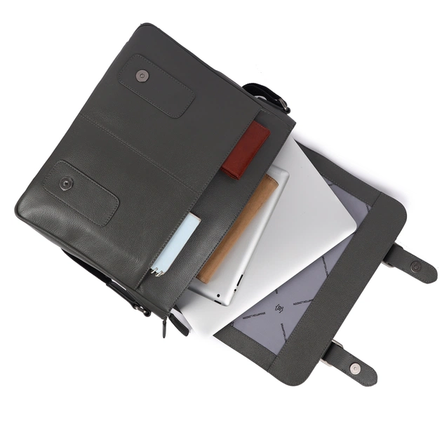 Сумка Brampton London Emissary Grey (64403 GREY) - зображення 7