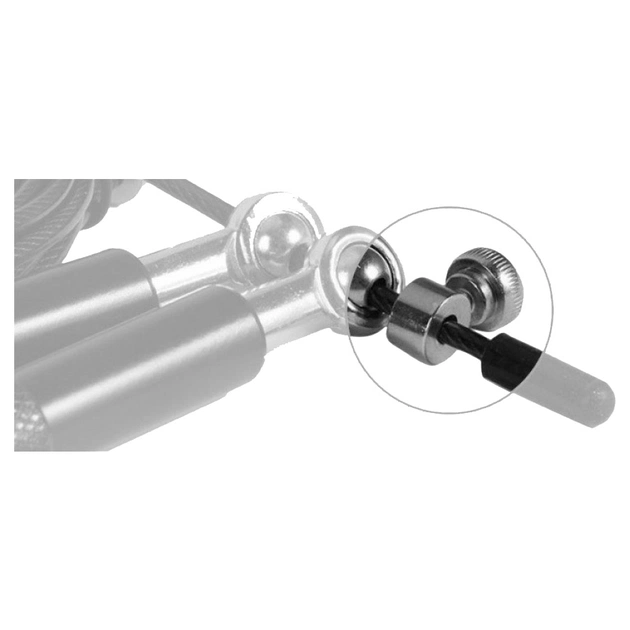 Скакалка 4yourhealth Jump Rope Premium 0200 швидкісна 3м Блакитна (4YH_0200_Blue) - picture 9