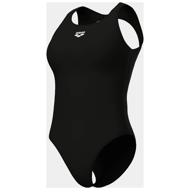 Купальник Arena O Back Swimsuit Solid One Piece 010648-501 чорний, білий 40 (3468337745990) - зображення 6