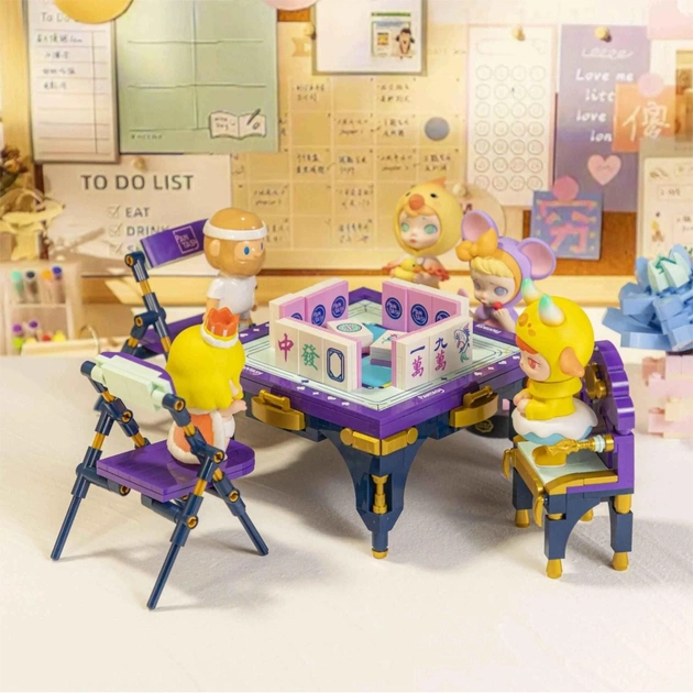 Конструктор Pantasy Original - Joyside Series Настольный маджонг Тринадцать сирот (18004) - изображение 4