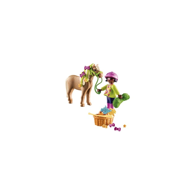 Конструктор Playmobil Special plus Дівчинка з поні (70060) - зображення 1