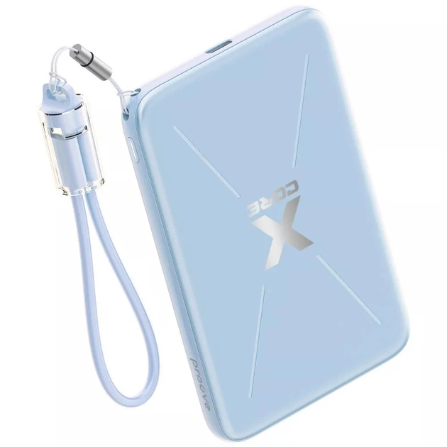 Універсальна мобільна батарея Proove X-Core 20W 5000mAh Sky Blue (PNXC20010008) - picture 6