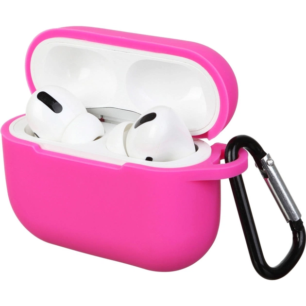 Чехол для наушников Armorstandart Silicone Case для Apple Airpods Pro Hot Pink (ARM56077) - изображение 1