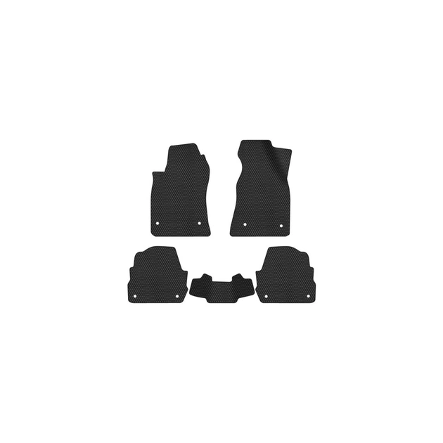 Коврик в салон EVAtech Audi A6 (C5) FWD Restyling 2000-2004 2 покол (AU31271CBK5AV8RBB) - изображение 1