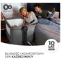 Ліжечко Kinderkraft Приставне ліжечко-люлька Neste Grow Light Grey Grey Full Wood (5902533923021) - зменшене зображення 5