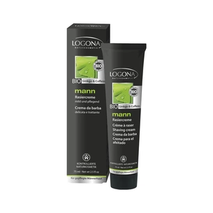 Крем для гоління Logona Кофеїн і Гінкго 75 мл (4017645027725) зображення 1
