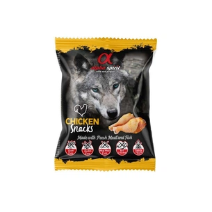 Ласощі для собак Alpha Spirit DOG Snacks Chicken напіввологі з курки, кубики 50 г (8436586310011) зображення 1