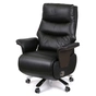 Офісне крісло Аклас Отаман, з електроприводом, Шкіра LC-A Black/PU Black (00174391) - зменшене зображення 1