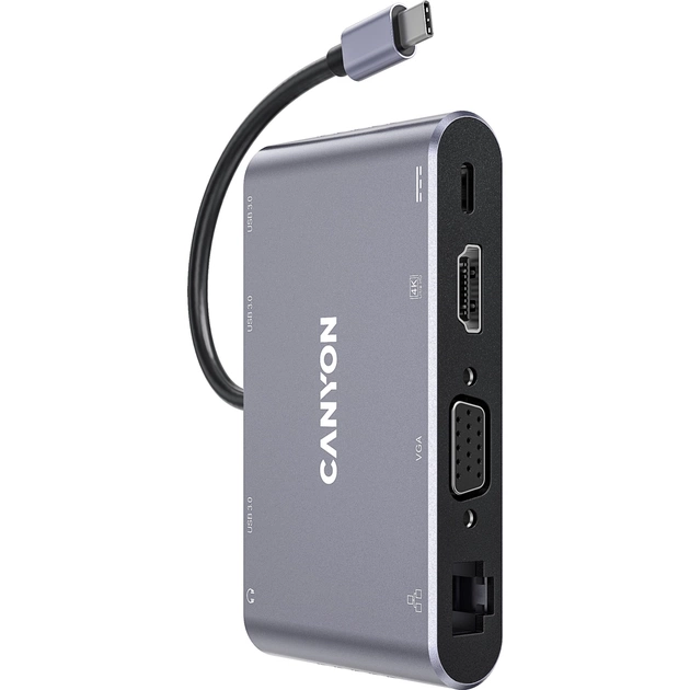 Порт-репликатор Canyon 8-in-1 USB-C (CNS-TDS14) - изображение 1