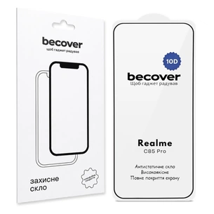 Скло захисне BeCover 10D Realme C85 Pro Black (715705) зображення 1