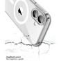 Чохол до мобільного телефона BeCover FIBRA Crystal MagSafe Apple iPhone 17 (715366) - зменшене зображення 5