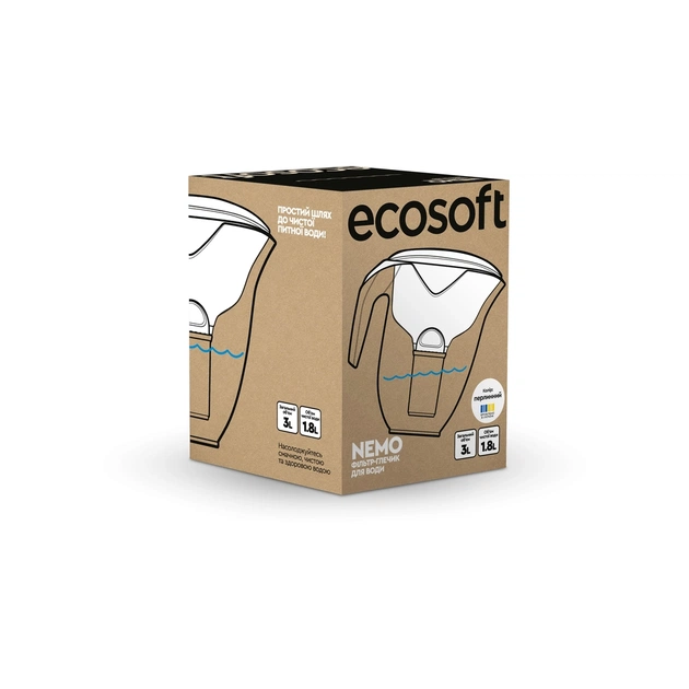 Фільтр-глечик Ecosoft НЕМО перлинний 3л (4820056807097) - picture 7