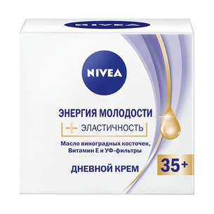 Крем для обличчя Nivea Денний Енергія Молодості 35+ 50 мл (4005900450876) зображення 1