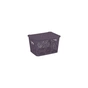 Кошик для зберігання Violet House 0402 №2 Ажур з кришкою Plum 7 л (0402 №2 Ажур PL з/кр. 7 л) - зменшене зображення 1