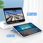 Чохол до планшета BeCover Tri Fold Soft TPU Silicone Apple iPad Air 13" M2/M3 (2024/2025) Light Blue (711741) - зменшене зображення 3
