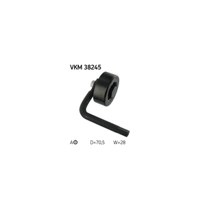 Ролик натягувача ременя SKF VKM 38245 зображення 1
