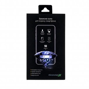 Скло захисне Grand-X Apple iPhone 12 mini black (CAIP12MB) зображення 1
