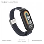 Ремінець до фітнес браслета Armorstandart Braided Solo Loop для Xiaomi Mi Band 7/6/5/4 Charcoal (ARM69904) - уменьшенное изображение 4