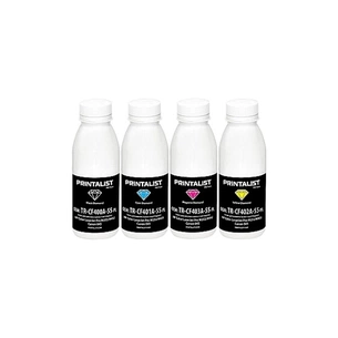 Тонер Printalist HP CLJ Pro M252/M452, SET Canon 045 Black 60г/Color 50г (TR-M252-SET-PL) зображення 1