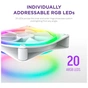Кулер до корпусу NZXT F140RGB Duo (RF-D14DF-W1) - уменьшенное изображение 10