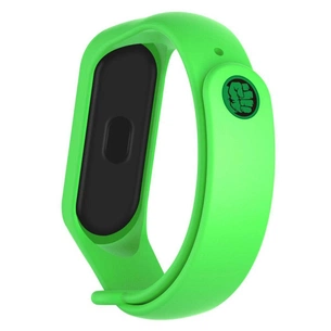 Ремінець до фітнес браслета Armorstandart Superhero Edition для Xiaomi Mi Band 5 Hulk Green (ARM57069) зображення 1