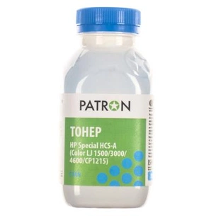 Тонер HP CLJ 1500/3000/4600/CP1215) CYAN 100г Patron (HCS-A-C-100) зображення 1