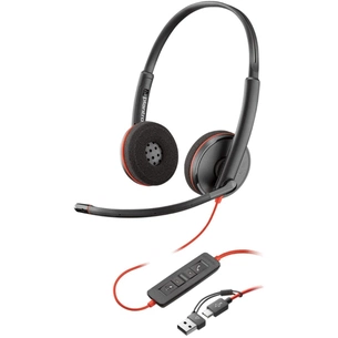 Навушники Poly Blackwire 3220 USB-A/C (8X228AA) зображення 1