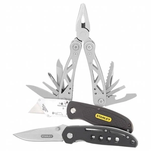 Мультитул Stanley 12 в 1 + складний ніж + висувний ніж (STHT0-71029) зображення 1