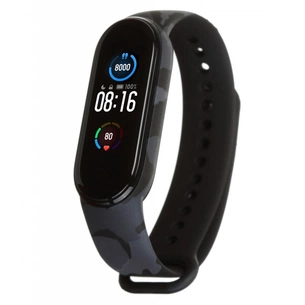 Ремінець до фітнес браслета Armorstandart для Xiaomi Mi Band 5 Khaki Grey (ARM57017) зображення 1