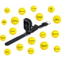 Смарт-годинник AURA A4 4G Black (KWAA44GB) - зменшене зображення 4