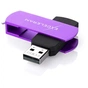 USB флеш накопичувач eXceleram 8GB P2 Series Grape/Black USB 2.0 (EXP2U2GPB08) - зменшене зображення 2