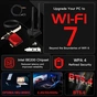 Бездротовий адаптер Fenvi FV-BE8800Pro Wi-Fi 7, Bluetooth 5.4 Gaming Tri Band 2.4G/5G/6GHz - preview 2