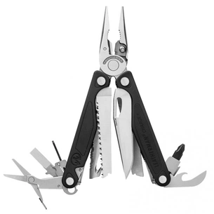 Мультитул Leatherman Charge Plus Black шкіряний чохол, карт. (832555) зображення 1