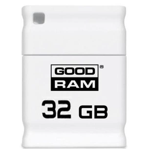 USB флеш накопичувач Goodram 32GB Piccolo White USB 2.0 (PD32GH2GRPIWR10) зображення 1