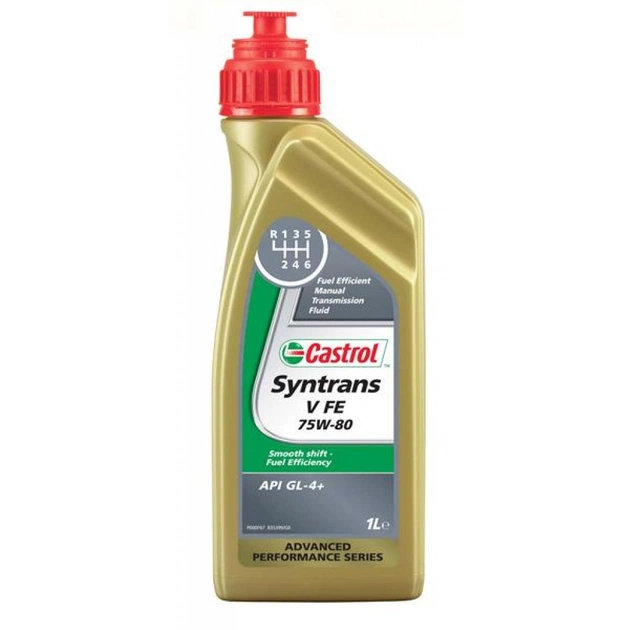 Трансмісійна олива Castrol SYNTRANS V FE 75W-80 1л (CS 75W80 S VFE 1L) - зображення 1